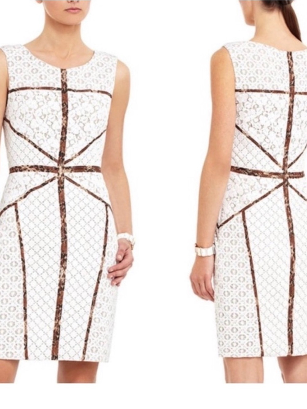 BCBGMaxAzria Andreea Lace Sheath Dress